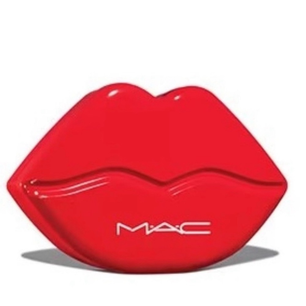 NWT MAC lip shaped gift tin